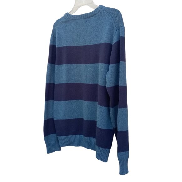 Basic Editions striped cotton sweater size L - Picture 5 of 9